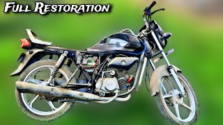 HF Deluxe Bike Full Restoration  Hf Deluxe bike Modify  Qamar Bike Restoration  QBR [upl. by Aihseket]