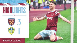 West Ham 31 Leeds United  The Hammers Comeback With A Vengeance  Premier League Highlights [upl. by Refotsirk195]