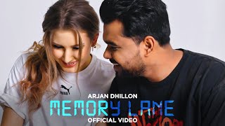 Memory Lane Official Video I Arjan Dhillon  Brown Studios [upl. by Nered]