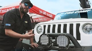 Smittybilt Jeep JL ftrear bumpers  Overland Expo West 2018 [upl. by Alehs970]