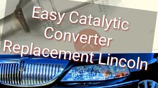 How To Catalytic Converter Lincoln Towncar [upl. by Assenav761]