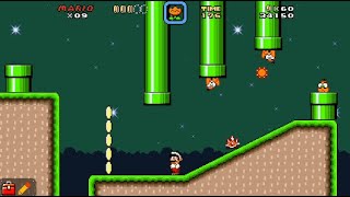 Erics Super Mario Construct Levels Lakitus Night Hunt [upl. by Ycul580]