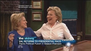 SNL Season Premiere Highlights  Hillary Sings New Trump Debuts [upl. by Courcy]