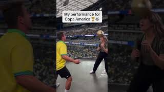 My performance for copa america soccerfreestyle futbol freestylefootball freestyle soccerskills [upl. by Chard]