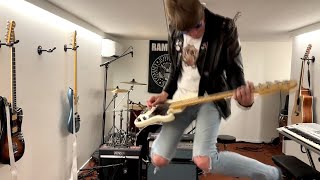 Ramones  Bonzo Goes To Bitburg Bass Cover [upl. by Charlet111]