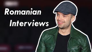 A Montage of Sebastian Stans Romanian Interviews ENG SUB [upl. by Kant]