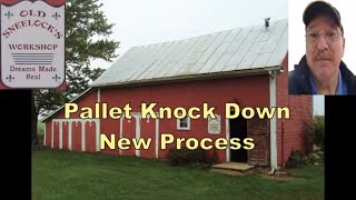 Pallet Knock Down Improved Process [upl. by Nuli]