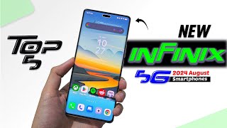 TOP 5New Infinix 5G Smart Phones 2024  infinix Best phone2024bestinfinixgaming [upl. by Heurlin]