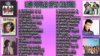 Lagu Popular 80an Malaysia popular evergreen malaysia klasik [upl. by Voletta]