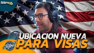 Toda la información sobre la nueva ubicación del centro de aplicación de visas AMERICANAS [upl. by Asihtal665]