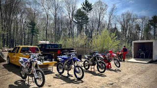 Testing my New YZ450F with Factory Connection Suspension amp FMF41 at 508 intl [upl. by Harrow318]