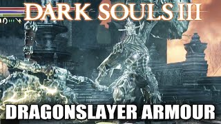 DARK SOULS 3  BOSS 11  Dragonslayer Armour  DS3 te amo PTBR [upl. by Llatsyrk]