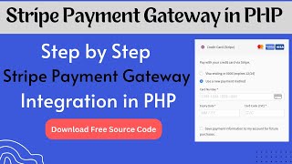 Stripe Payment Gateway Integration in PHP Step by Step  Stripe Payment Gateway Tutorial [upl. by Silvestro]