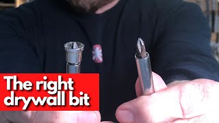 Why Use Drywall Screw Setters  Drywall Screw Tip Bits [upl. by Ysdnyl]