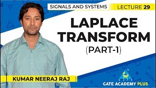 Signals and Systems  Module 3  Laplace Transform  Part 1 Lecture 29 [upl. by Liryc]