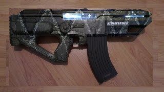 Nerf Stampede mod  The quotSidewinderquot Project [upl. by Mabel]