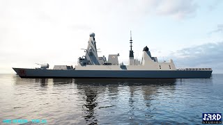 Type 45 Destroyer HMS Diamond [upl. by Mila]