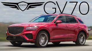 SPECTACULAR 2022 Genesis GV70 Review [upl. by Nolie415]