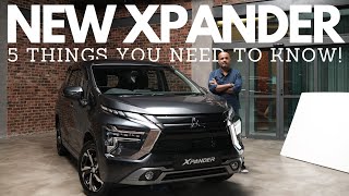 New Mitsubishi XPander 5 Things You Need To Know [upl. by Mas]