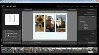 Lightroom  Create a Triptych Using Custom Package [upl. by Sucramraj]