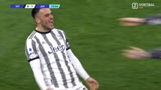 Filip Kostic Beautiful Goal vs Inter Milan 19032023 [upl. by Krutz453]