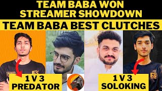 Fs Baba all best clutches  Team Fs Baba won streamer showdown  Esports Pakistan babaop3239 [upl. by Anet]