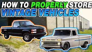 Starting a 1990 454 SS and 1966 Chevy C10 after 30 years  How to properly store vintage vehicles [upl. by Ellehcar58]