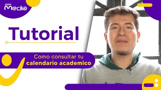 TUTORIAL  CALENDARIO ACADÉMICO [upl. by Inod]