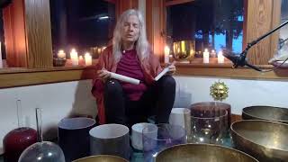 EXPANSIVE Song Bath Sanctuary Soulful singing w crystal bowls tibetan bowls mother drum healing [upl. by Alyose182]