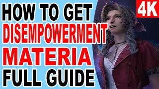 FF7 Rebirth How to Get Disempowerment Materia  Final Fantasy 7 Rebirth [upl. by Enneyehc518]