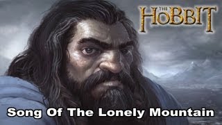 The Hobbit Song Of The Lonely Mountain Heavy Metal Version With Lyrics [upl. by Kcirddor]