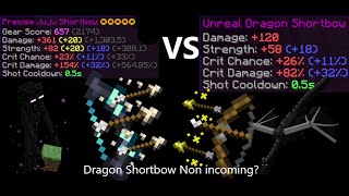 The NEW Dragon Shortbow Better than Juju  Hypixel Skyblock [upl. by Abbie710]