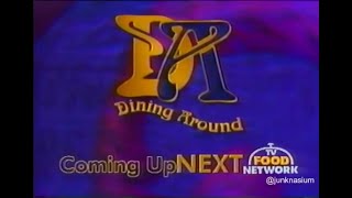 Lost Food Network TV Show quotDining Aroundquot 1990s Commercial Lost Media [upl. by Eisned]