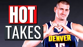 quotNikola Jokic Is The Most DOMINANT Player EVERquot  Reacting To Hot Takes [upl. by Assirolc]