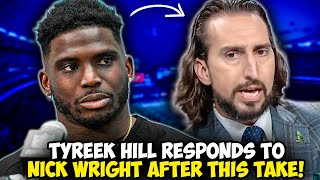 Tyreek Hill Responds To Nick Wright After This Take [upl. by Longley992]