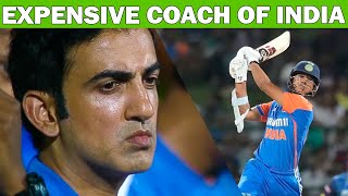 Gautam Gambhir is most expensive Coach in Indian History  Testing his coaching against SRI [upl. by Lhadnek]