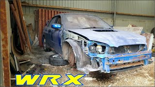 Restoration Of An Abandoned Subaru WRX  Genuine Barn Find [upl. by Ettenan]