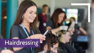 Hairdressing  Study at Fareham College [upl. by Earej]