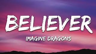 Believer Karaoke with Backing Vocals  Imagine Dragons [upl. by Marijo334]