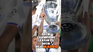 Cuantas FINALES de Champions League🏆a GANADO el Real Madrid⚽️futbol realmadrid championsleague [upl. by Dan]