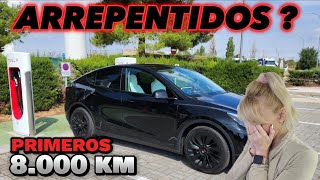 Tesla Model Y LR Primeros 8000 KM Datos e impresiones [upl. by Rebmeced]