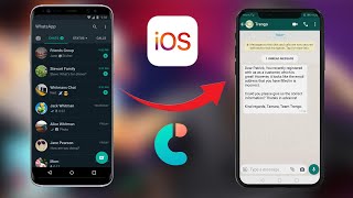 Comment transférer Whatsapp Android Vers iPhone  Migrer Vers IOS [upl. by Tnek]