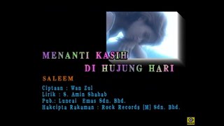 Menanti Kasih Di Hujung Hari  IklimSaleem Official MV [upl. by Darbie]