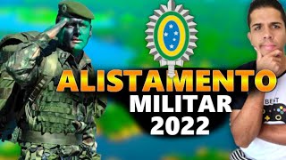 Como fazer alistamento militar 2022 online do zero  TecElmo [upl. by Aneret]