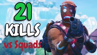 21 Kills  36 TOTAL  Duo vs Squads with Faze Cloak [upl. by Sayres]