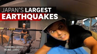 How Japans Largest Earthquakes Really Felt  Tohoku 2011 Kobe 1995 ★ ONLY in JAPAN [upl. by Draillih]