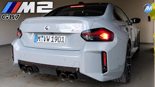 NEW BMW M2 G87  pure 6Cylinder SOUND🔥  by Automann in 4K [upl. by Wheelwright]