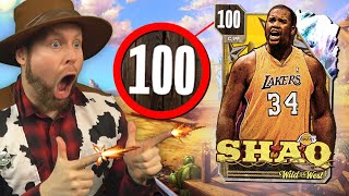 I opened PACK for 100 OVERALL SHAQ on NBA 2K24 [upl. by Berkly]