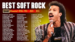 70s 80s 90s Soft Rock Music Hits Playlist ✌ Lioenl Richie Rod Stewart Celine Dion Phil Collins [upl. by Pryce970]