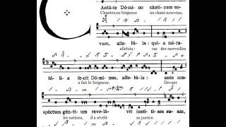 Introitus Cantate Domino Dominica V Paschae 5 TP [upl. by Nairod]